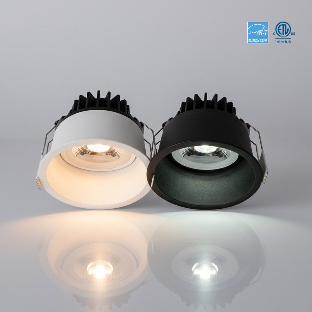 [SLIM2TRG-5CCTBK] Ortech SLIM2TRG-5CCT — Slim LED Downlight, 5CCT Selectable (2700K / 3000K / 4000K / 5000K / 6500K)