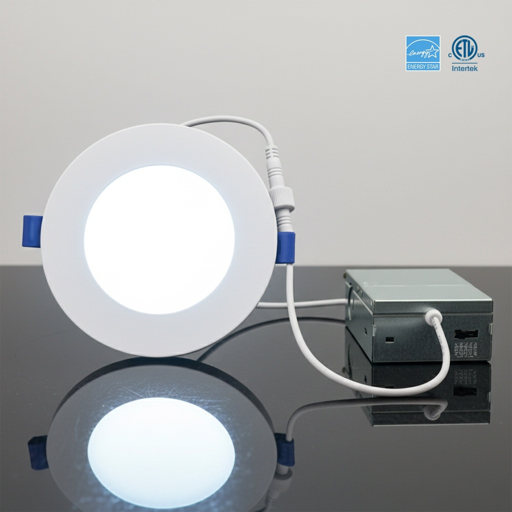 [SLIM4-5CCT] Ortech SLIM4-5CCT — Slim LED Downlight, 5CCT Selectable (2700K / 3000K / 4000K / 5000K / 6500K)