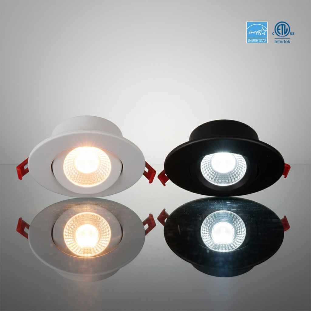 [SLIM4GIM-5CCTBK] Ortech SLIM4GIM-5CCT — Slim LED Downlight, 5CCT Selectable (2700K / 3000K / 4000K / 5000K / 6500K)