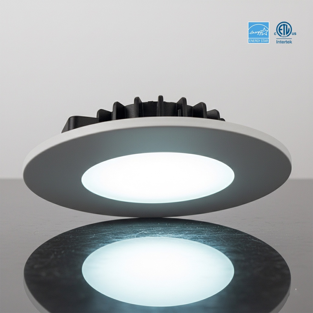 Ortech SLIM4BP-5CCT — Slim LED Downlight, 5CCT Selectable (2700K / 3000K / 4000K / 5000K / 6500K)