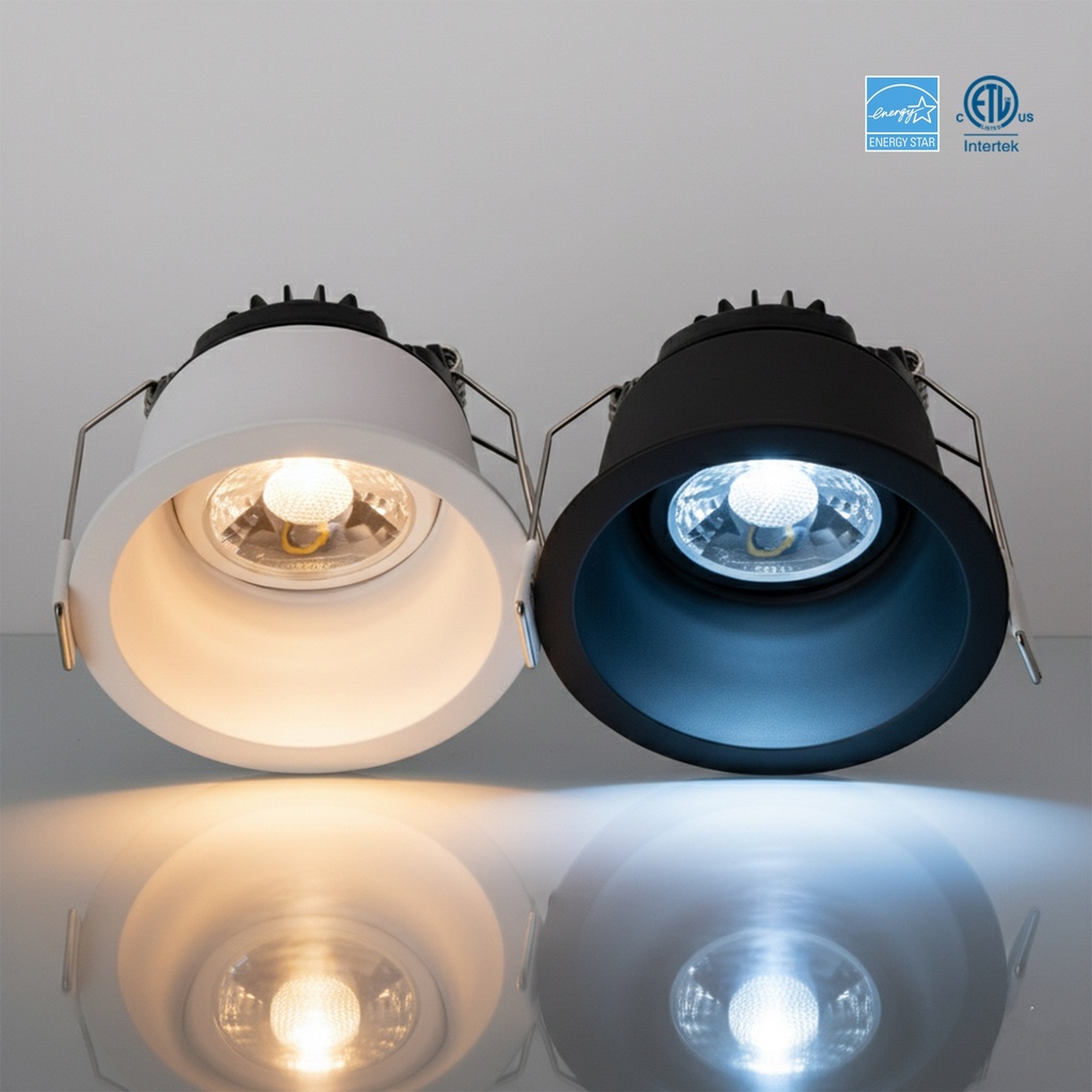 Ortech SLIM4TRG-5CCT — Slim LED Downlight, 5CCT Selectable (2700K / 3000K / 4000K / 5000K / 6500K)