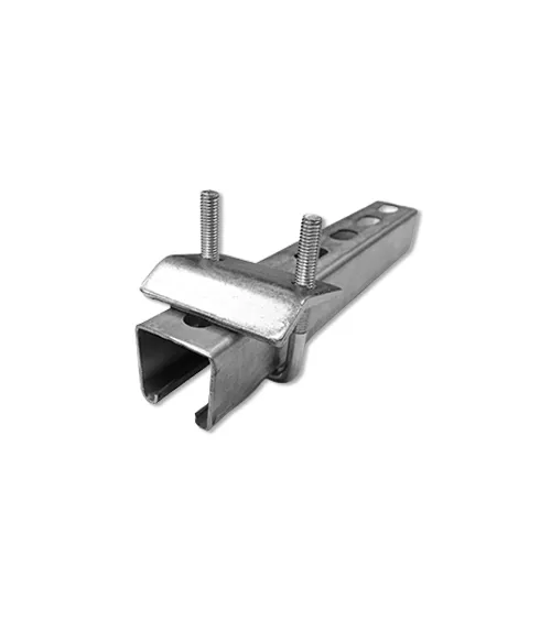 3-3/8″ U-Bolt Strut Channel Beam Clamp Zinc Plated, For Strut Channel 2 7/16” to 3 1/4”