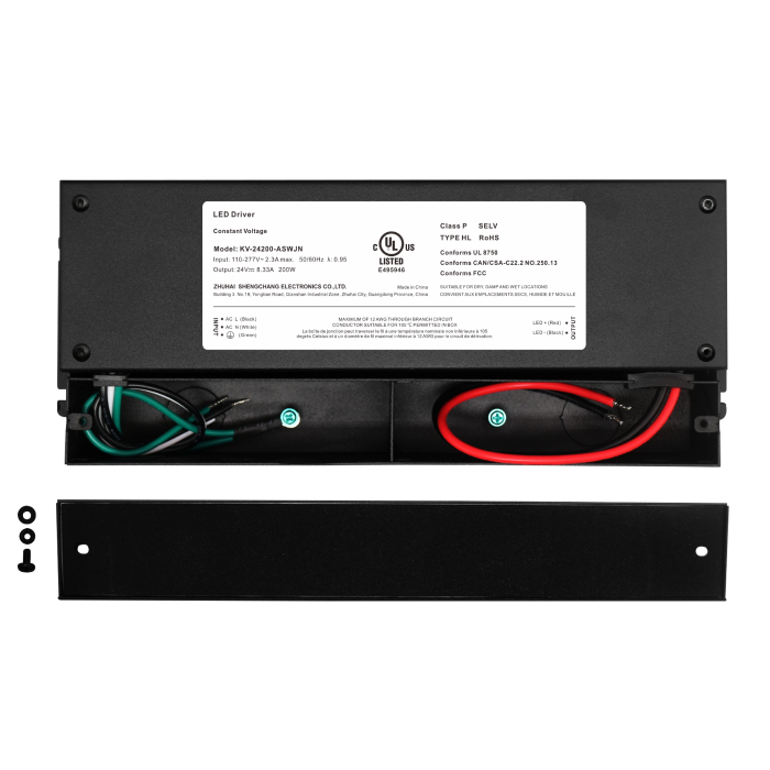24V 96W Class 2 Non-Dimmable Driver | KVS-24096-J