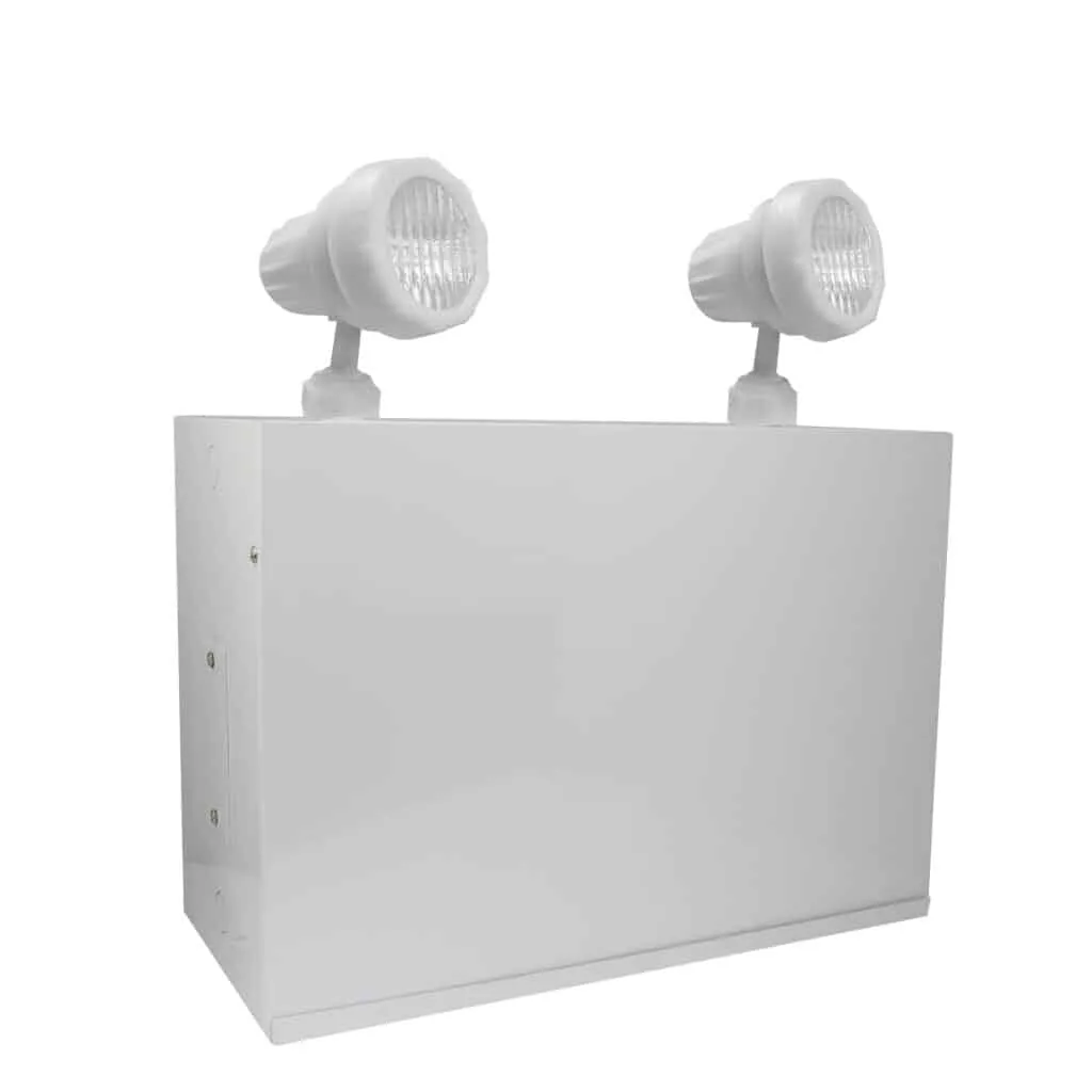 Votatec CM-265-144W Wattage Selectable White 2-Heads and Emergency Light