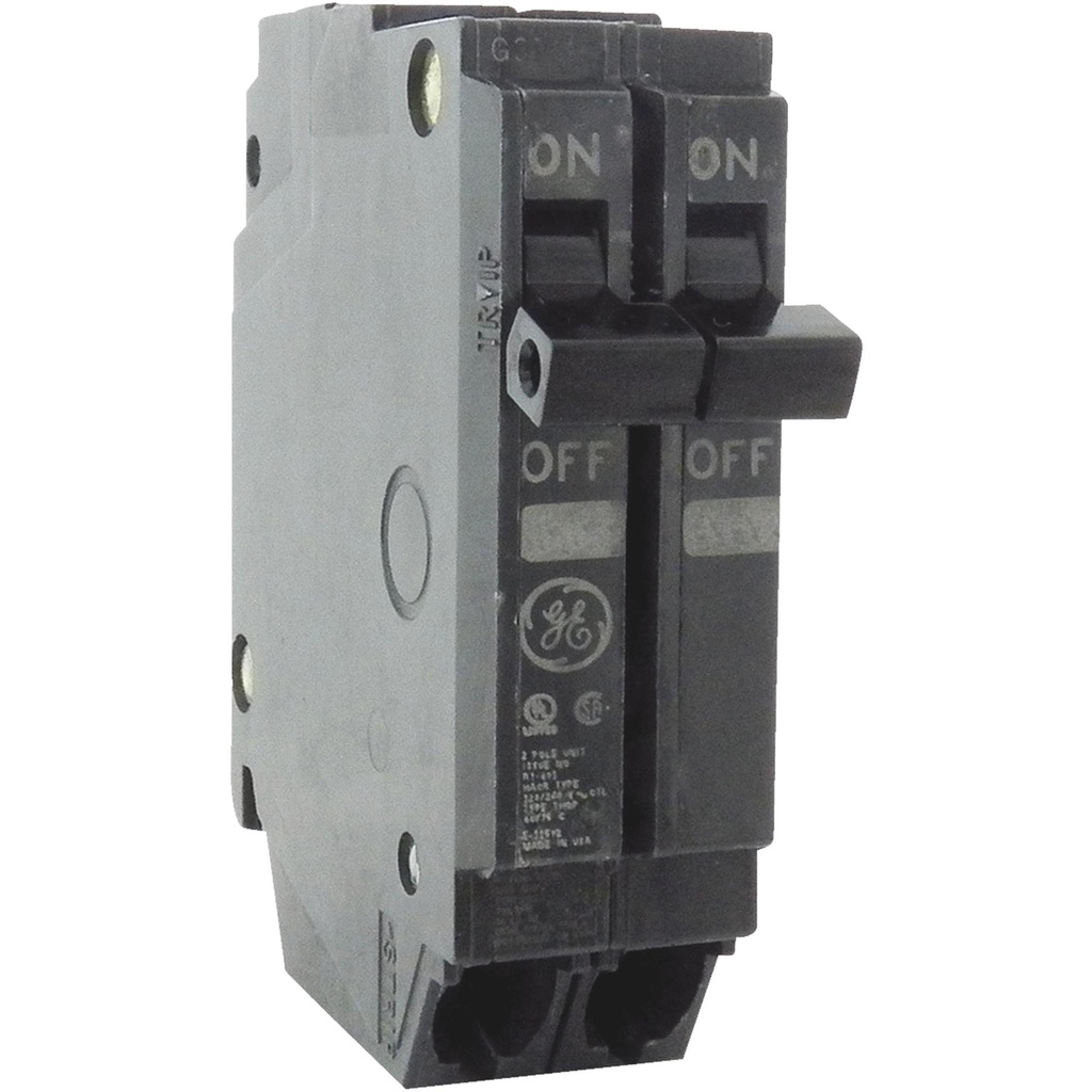 ABB/GE THQP215 15A Double-Pole Standard Trip Circuit Breaker