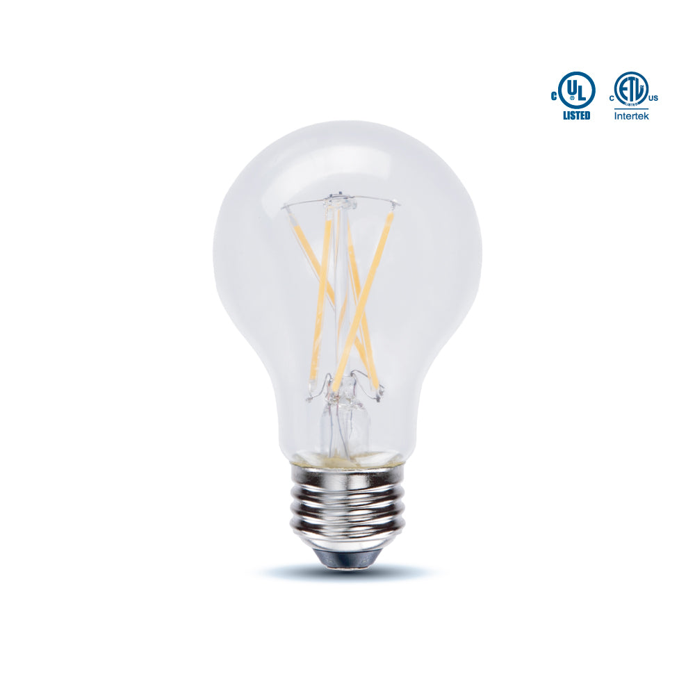 [A19 FIL7WDWW] Ortech A19FIL7WD — LED Bulb (3000K)