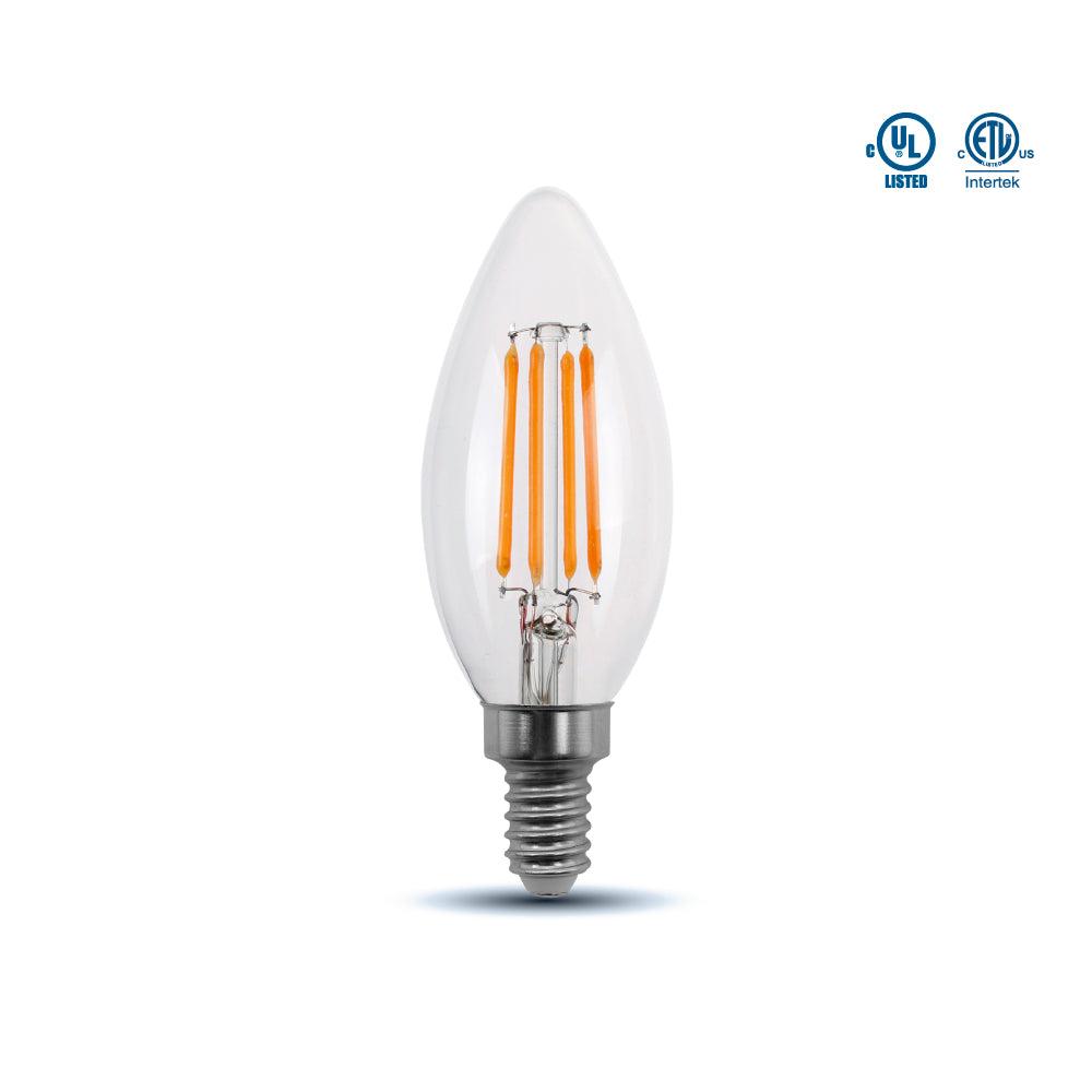 [E12 FIL4WDWW] Ortech E12FIL4WD — LED (3000K)