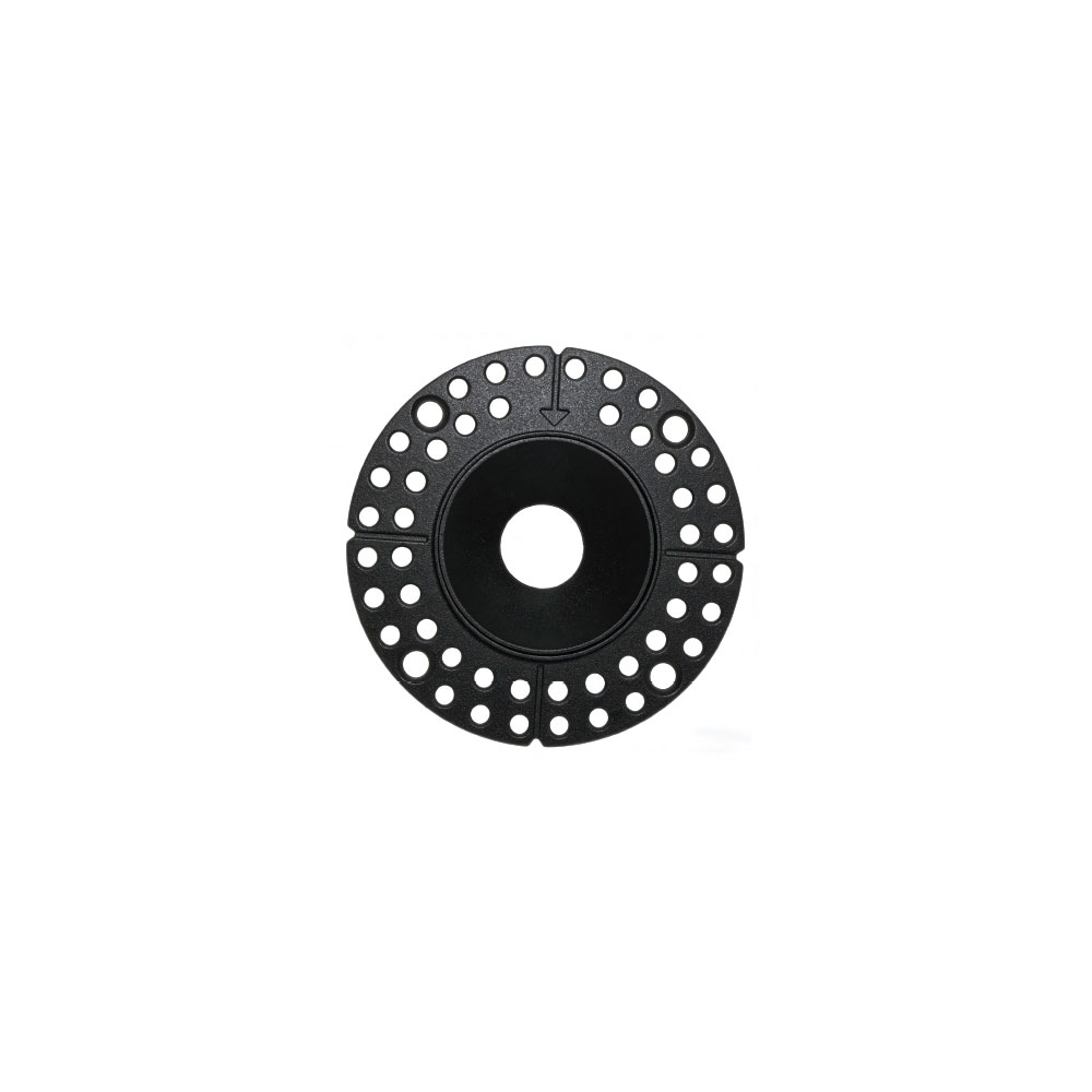 [CL-DL3-2RT-BL] Canolight 2 Inch Round Frame Trimless for DL3 Series (Black)