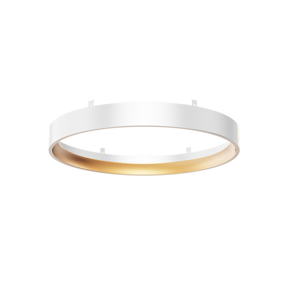 Canolight Surface-Mount LED Ceiling Light SC1-1224 Accessories – White/Gold Frame