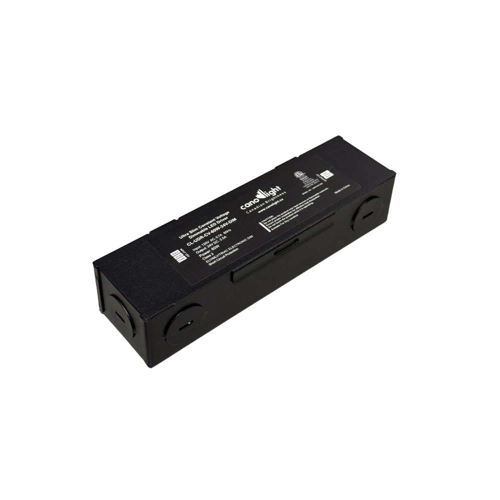 Canolight Ultra Slim 60W Constant Voltage LED Driver with Triac Dimming