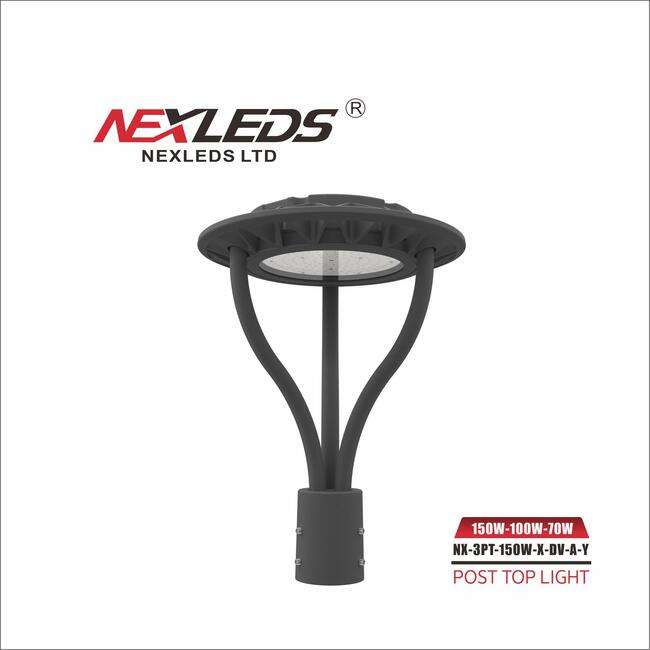 [NX-3PT-150W-X-DV-A-Y] Nexleds LED Lamp Post Top Light - 70W/100W/150W, 3CCT (NX-3PT-150W-X-DV-A-Y)