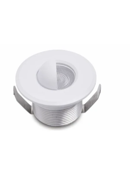 Nexleds 3K Small Round Step Light (in black) - 1W, 3CCT (NX-2SL-241W-3CCT-B)