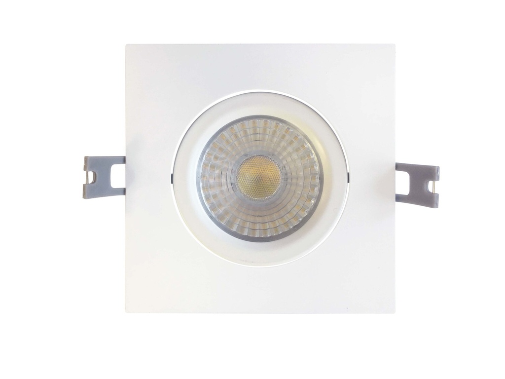 Votatec VO-GSP4W10-120-D-5WY 4" Square Airtight Gimbal Downlight, 10W, 5CCT