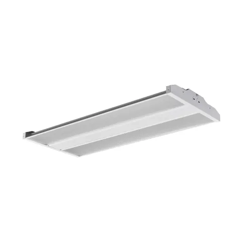 AALED LED Linear Highbay 2FT Split Lens 110W 15,209LM 4000K, AC120-347V, 0-10V dimming, cUL and DLC 5.1 Premium, w/receptacle F/MW sensor, MF code:LHBSL110W4KF120347V