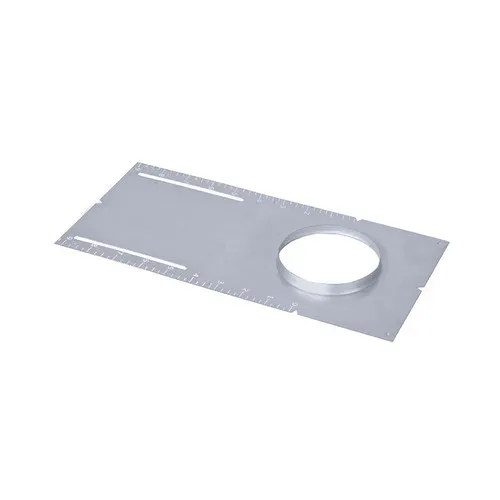 3" New Construction Pre-Mounting Smash Plate with Lip, 2-5/6" (72mm) Opening, 13-1/4" (336mm) Length, 6-1/2" (165mm) Width