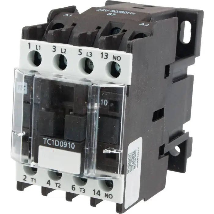 [TC1D2510G7] TC1D2510G7 3P 25A Contactor AC3 1N/O 120Vac Coil