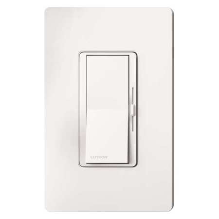 Lutron DVCL-153P Diva 600 Watt Single Pole/3-Way LED+ Dimmer White