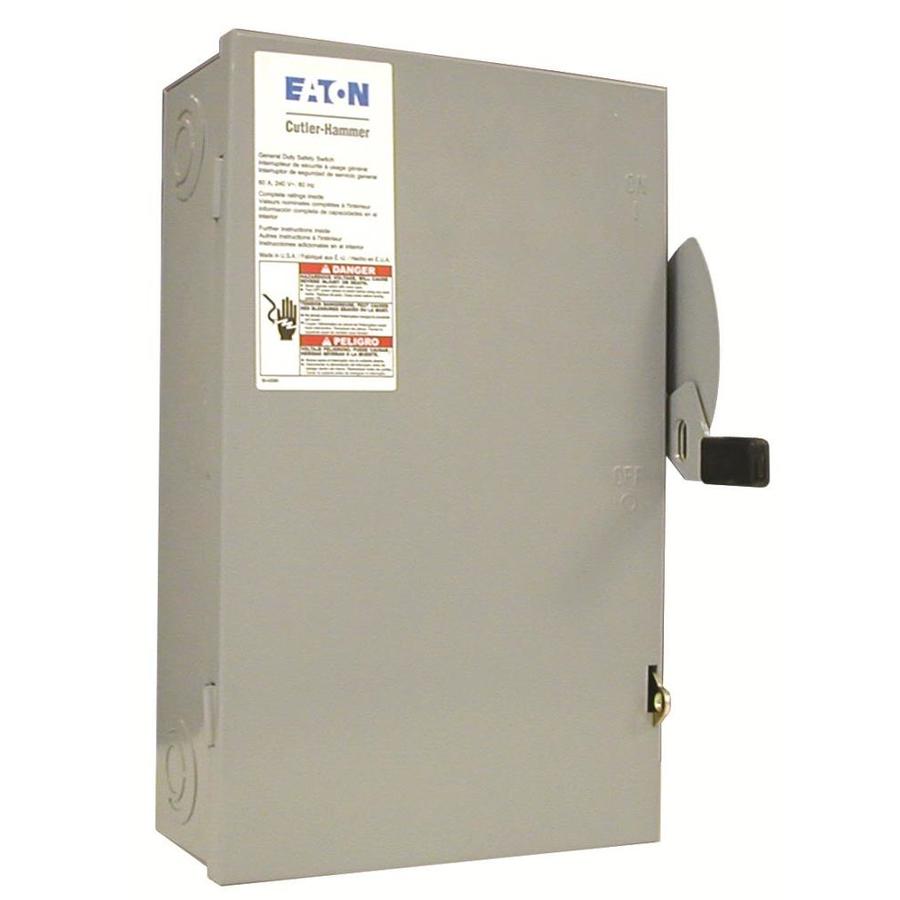 Eaton CDG222NGB General Duty 60A Fusible Safety Switch 2P 240V Nema 1