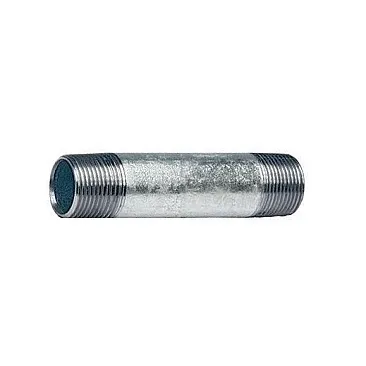 1-1/4" x 6" Rigid Conduit Nipple - Zinc Plated