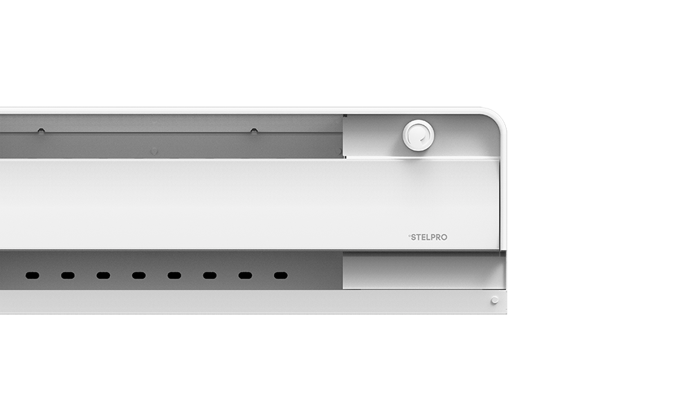 Stelpro SIBT1W Built-In Thermostat for UGB & Brava (B) Baseboards, Single Pole, 120-600V, White