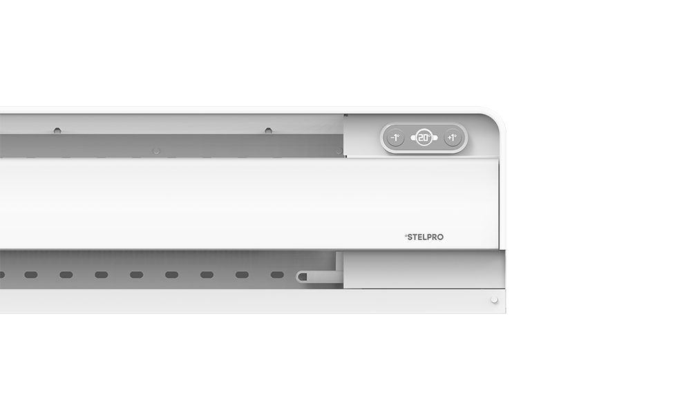 Stelpro SIBTE13C Built-In Electronic Thermostat for Prima & B Baseboards, Single Pole, 277-347V, Celsius