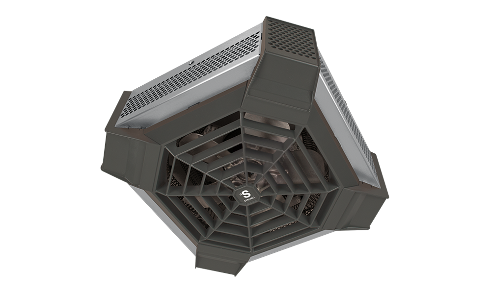 Stelpro SGH4002SS Spider Garage Heater 4000W 240V, Stainless Steel