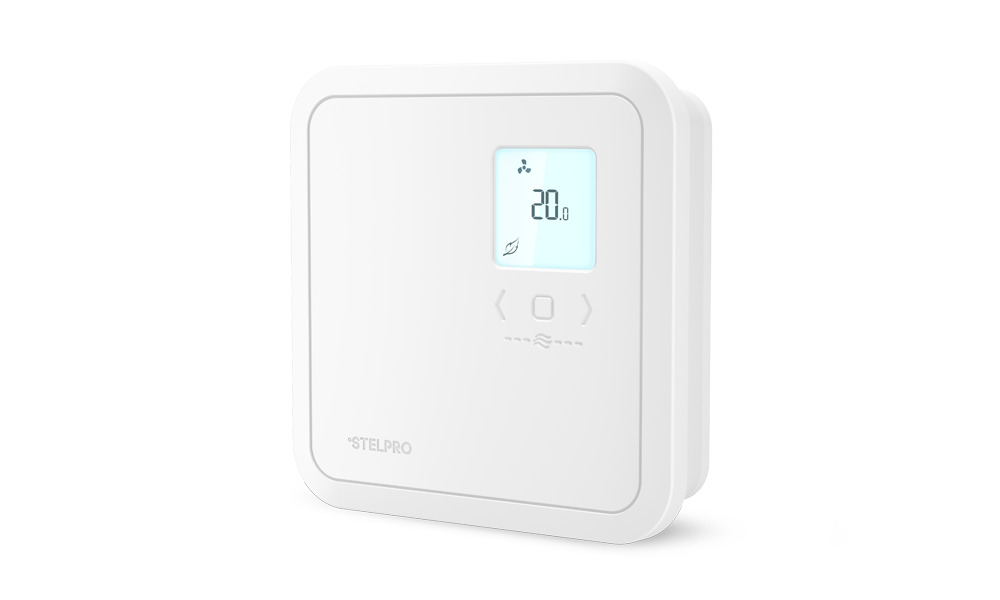Stelpro ST402NPFF Non-Programmable Electronic Thermostat for Fan Heaters, 4000W 240V, White