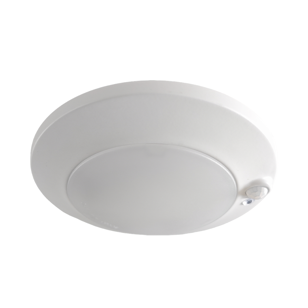 Reno Luma 4" Disk Light with Integrated PIR Motion Sensor 7W