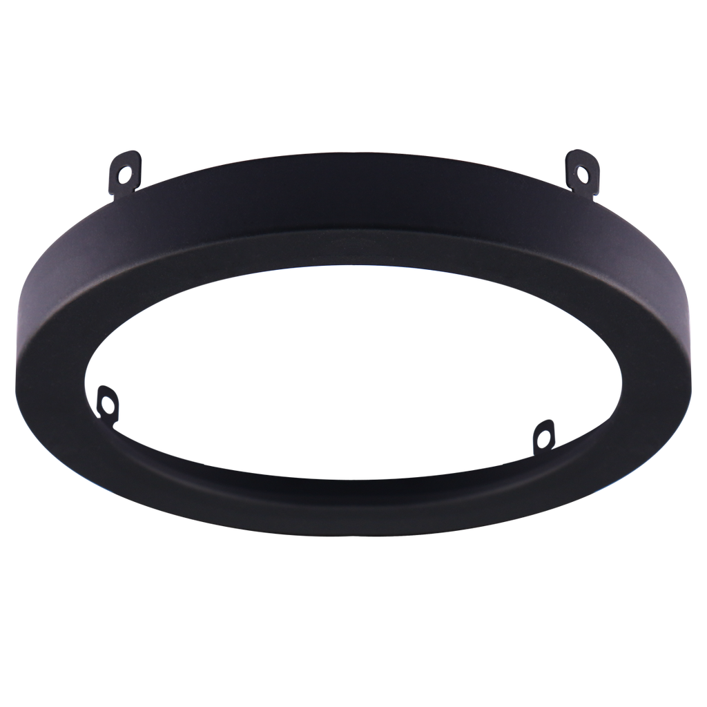 [RENO-S5RT-BK] Reno Sol Trim for Slim Surface (5", Black, Round)