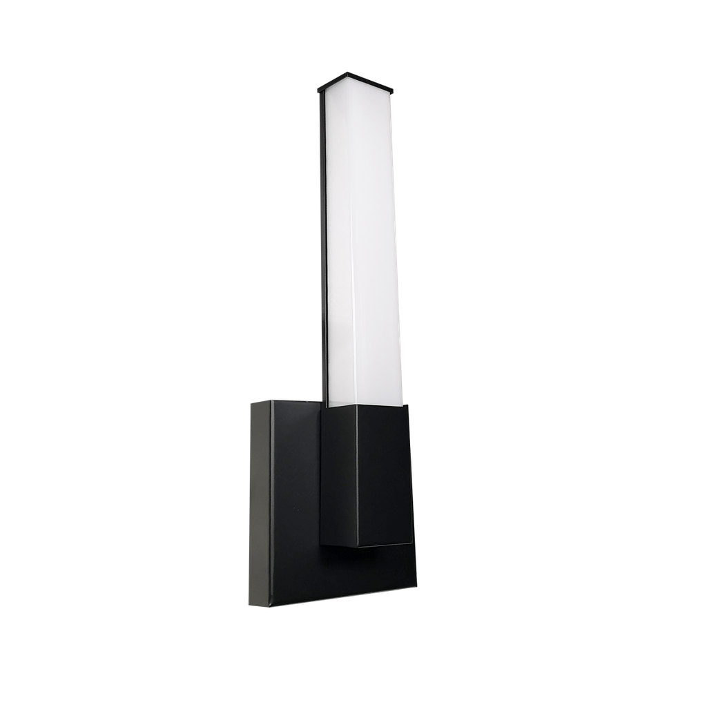 [RENO-WSP2032-MCCT-16W-BK] Reno Oscar Slim Wall Sconce (Black)