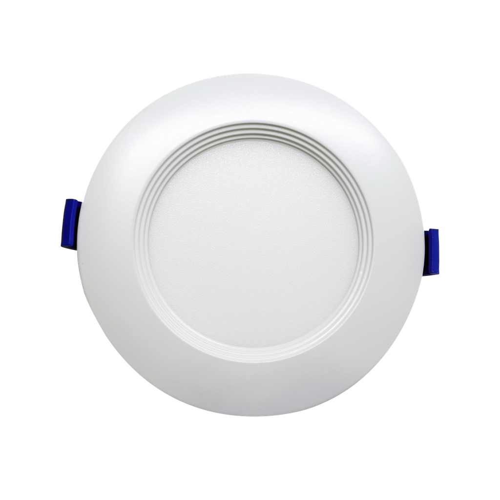 [RENO-4-S12W-MCCT-BF-WH] Reno Brilliance Baffle Trim Slim Recessed Downlight (4", White)
