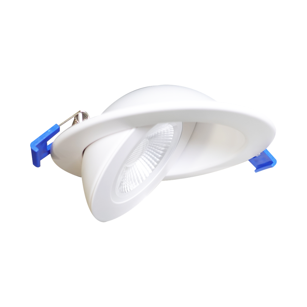 [RENO-LED-4-S9W-FG-5CCT-WH] Reno Marquee Floating Gimbal (White, Round)