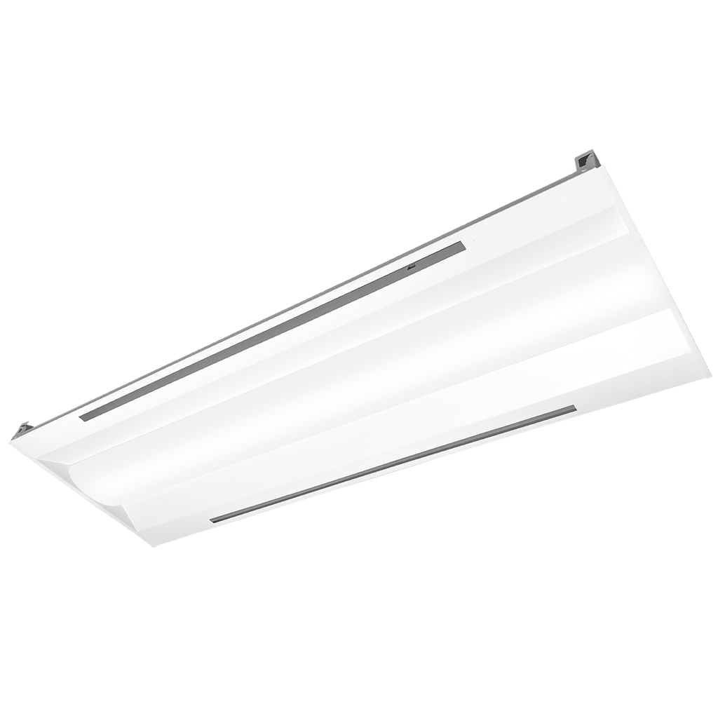 [RENO-2060CTF-UNV/347-MWMCCT] Reno Luxor Metric Center Basket Troffer with Optional Air Return (501.5 x 1517.5mm)
