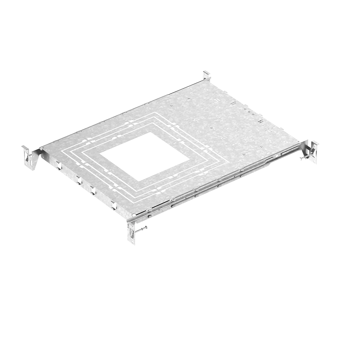[RENO-MP-DL-3N1-SQ] Reno 3in1 Mounting Plate for 4/6/8" Square Commercial Downlight