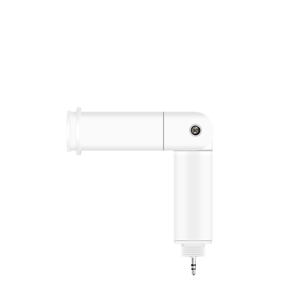[RENO-RS-JK-AD-L] Reno Smart Adjustable 3.5mm Jack to Jack "L" Angle Adaptor