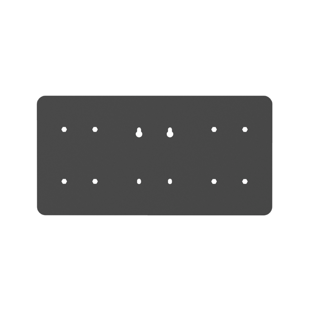 [RENO-EVC2-BSYS(B) Standard Board] Reno EVC Pedestal Bracket for Side-by-Side Chargers - Standard Board