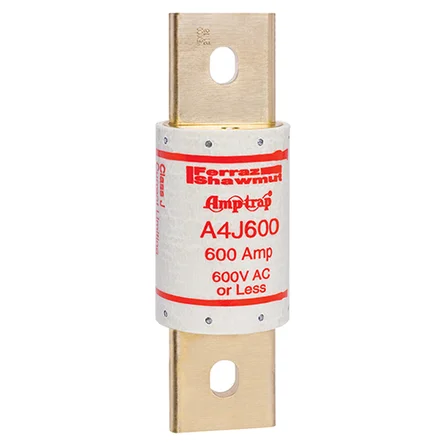 Mersen A4J600 600A 600VAC Class J Fast-Acting Fuse (Amp-Trap A4J)