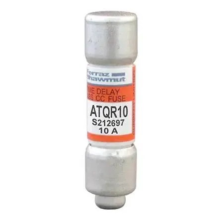Mersen ATQR10 10A 600VAC Class CC Time-Delay Fuse (Amp-Trap ATQR)