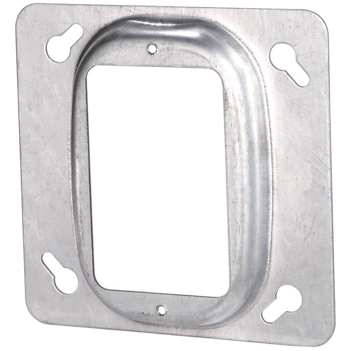 4" Square Cover, 1 Device, 1/2" Raised