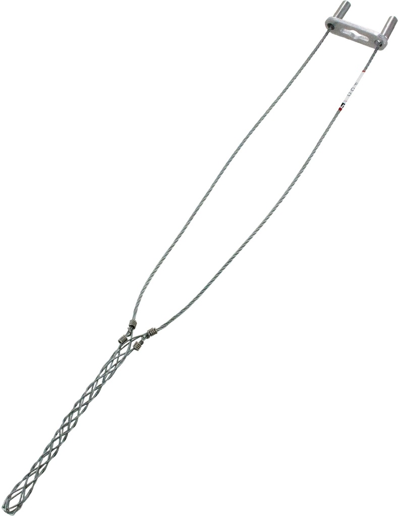 [7304-011] Bus Drop Mesh Grip - Wide Range - Universal Bail - 0.41" - 0.56" Cable Range
