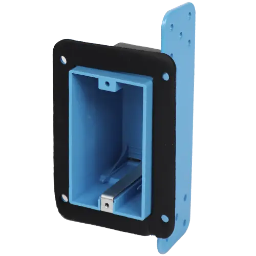 [PB01VB]  1 Gang Plastic Box With Gasket | PB01VB