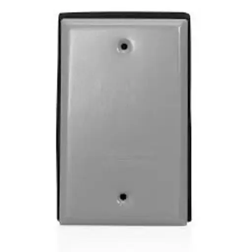 [1-BC]  1 Gang Blank Weatherproof Cover with Gasket