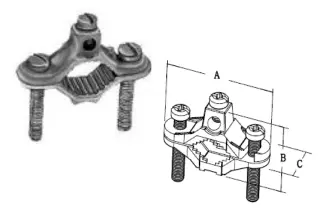 [GC-50/100]  1/2"-1" Ground Clamp