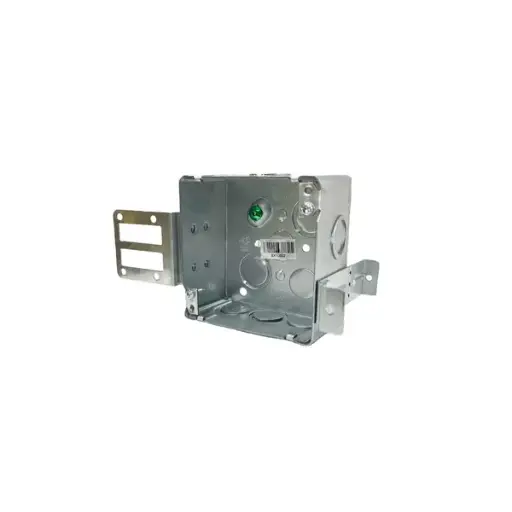 [52171-KSSX] Square Steel Junction Box with Wrap Around Bracket | 52171-KSSX