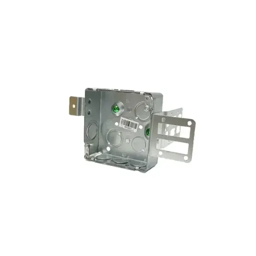 [52151-KSSX] Square Steel Junction Box with Wrap Around Bracket | 52151-KSSX