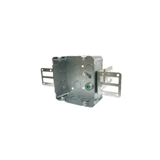[72171-KSSX] 4-11/16" Square Stove Box with Wrap Around Brackets | 72171-KSSX