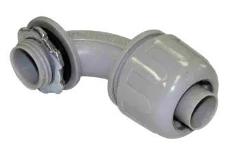 [NMLT9075] 21mm (3/4") 90 Degree Non-Metallic LiquidTight Connector