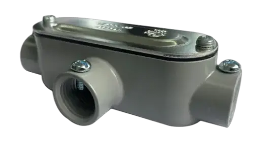 [T-100SC] 27mm (1") EMT & RIGID Conduit Body Type T
