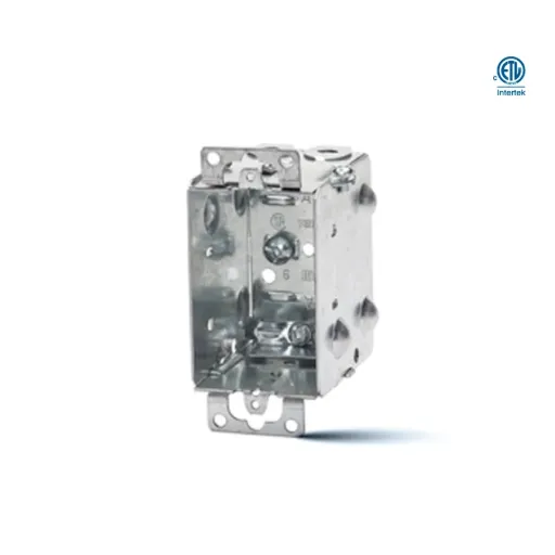 [1104-L] Single Gangable Device Box with Flush Ear | 1104-L