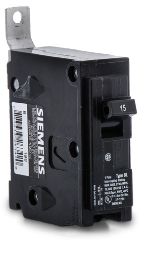 [B115] Siemens Circuit Breaker 15A Bolt on 120/240V 1P B115